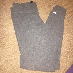 Grey VS Leggings. Cotton.