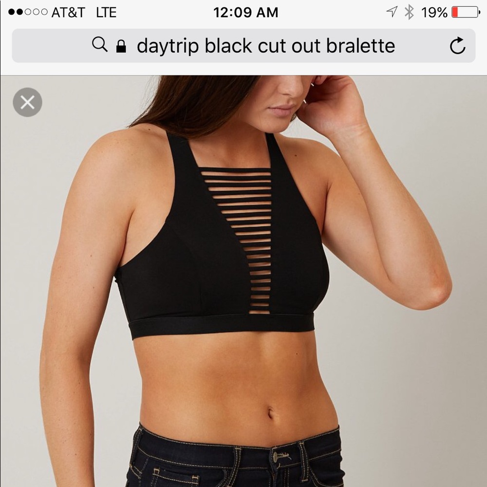 ISO daytrip cutout bralette in a size M/L