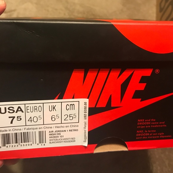 Jordan 1 Off White