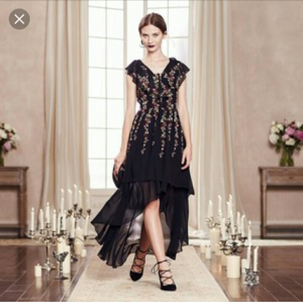 NWT Lauren Conrad runway high low dress