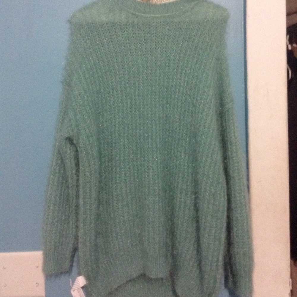 Forever 21 mint green sweater