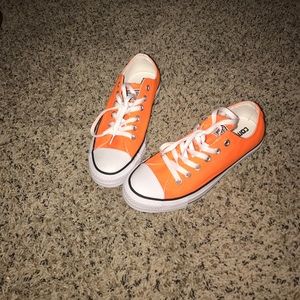 Bright Orange Converse