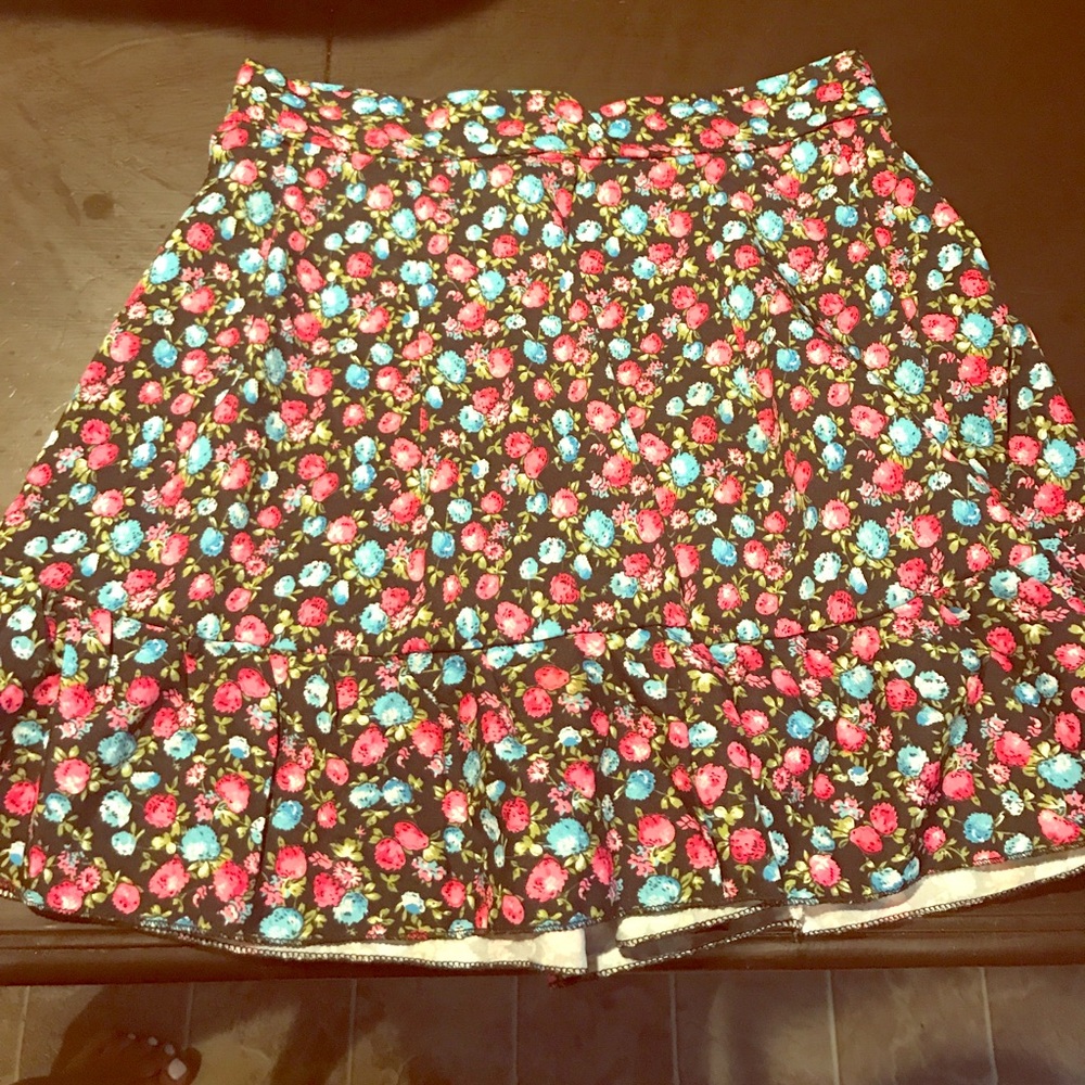 Floral skirt