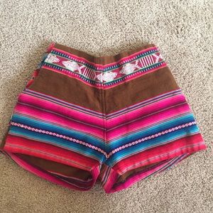 Planet Blue Festival Shorts - Size M