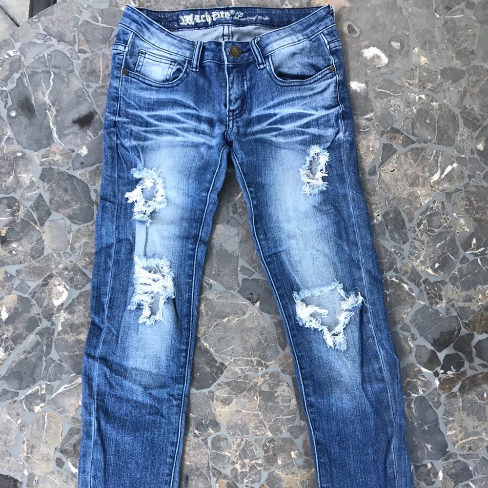 Women's Destroyed Denim - size 3