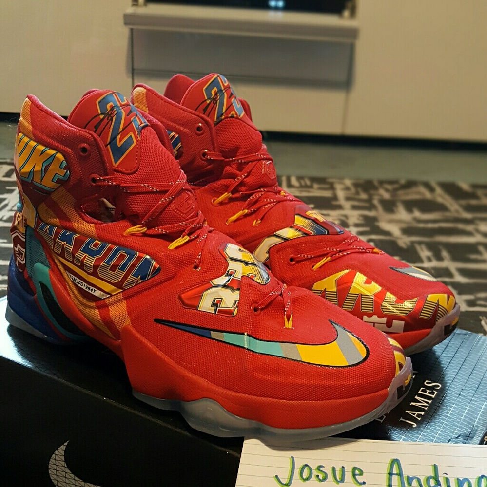 Lebron xiii EYBL promo sample