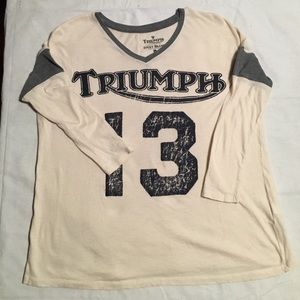 Lucky Brand Triumph Baseball Tee