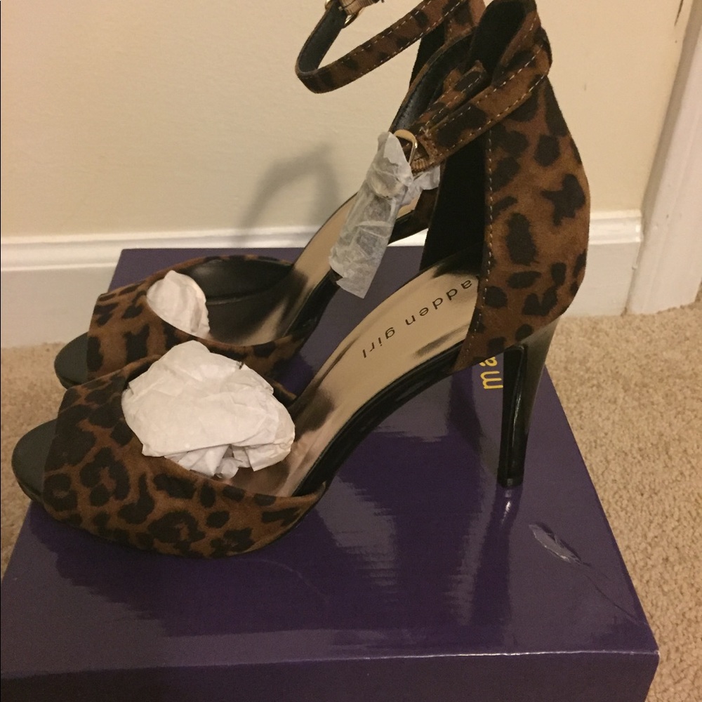 💫 Madden Girl Rio Leopard heels - Picture 4 of 5