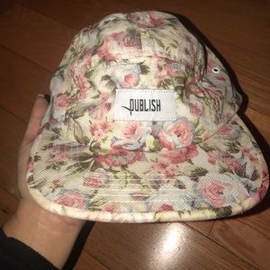 publish floral hat