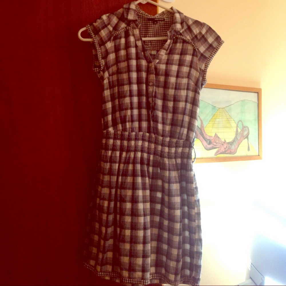 Plaid/checked dress