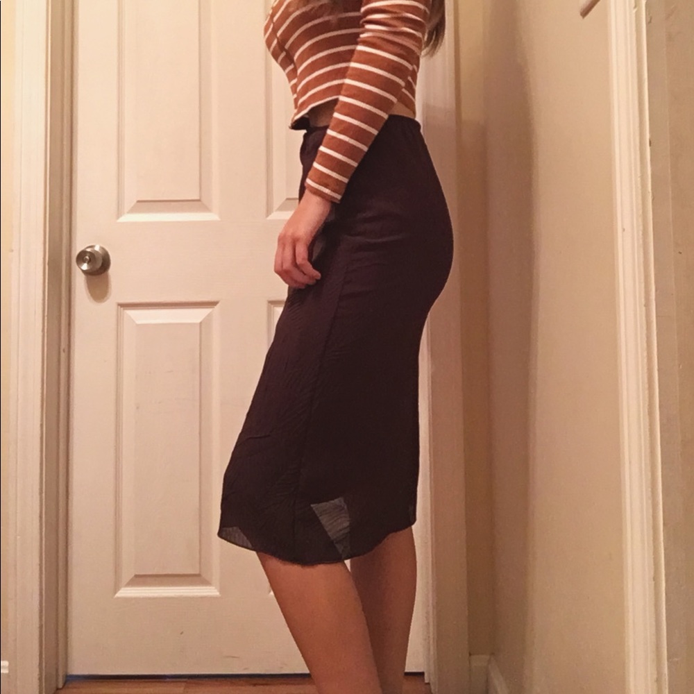 Brown Skirt
