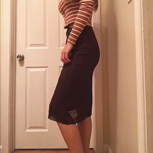 Brown Skirt