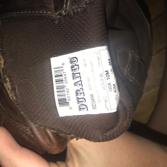 Durango Woman's Cowboy Boots Size 10 - Picture 4 of 4