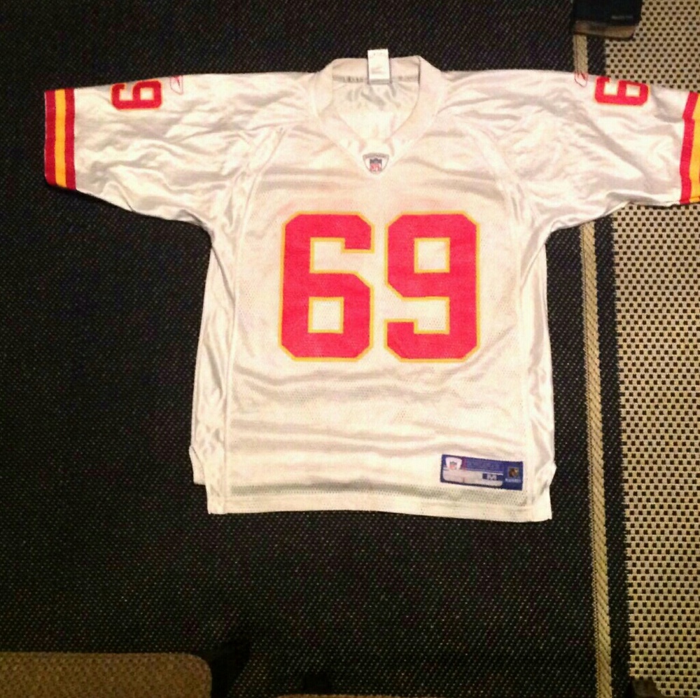 NFL KANSAS CITY CHIEF JARED ALLEN #69 JERSEY 04-07