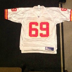NFL KANSAS CITY CHIEF JARED ALLEN #69 JERSEY 04-07