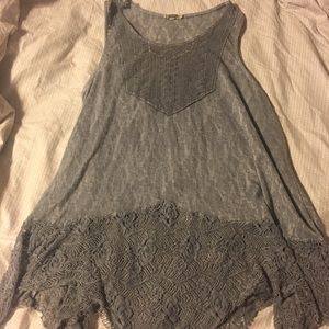 The buckle tank. Super cute. Worn twice