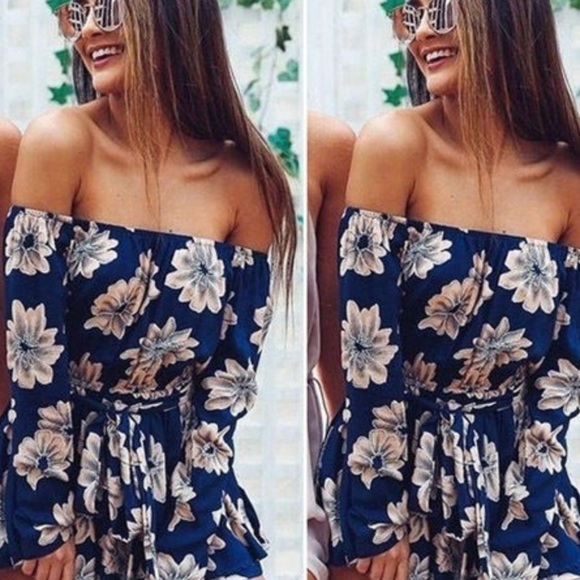 Pants - ✨LAST ONE✨Floral Romper