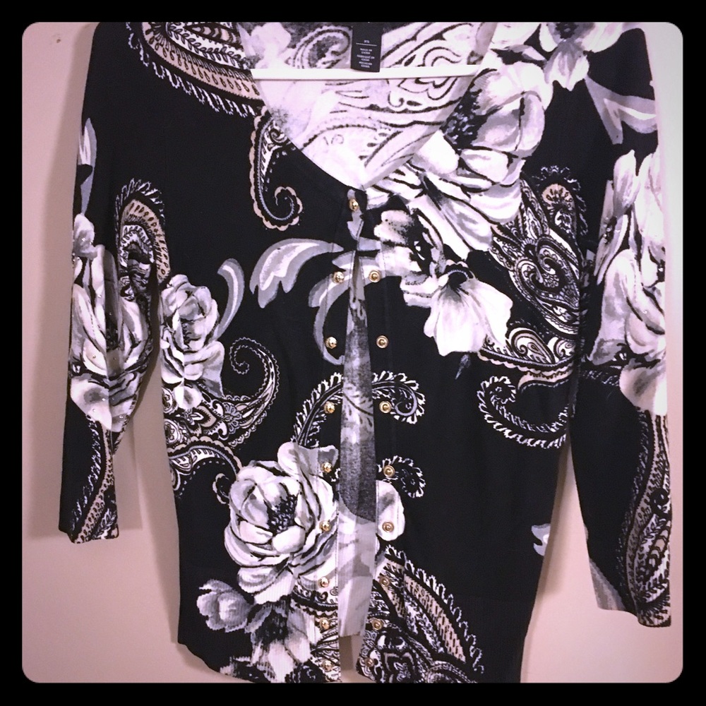 White House Black Market cardigan sweater