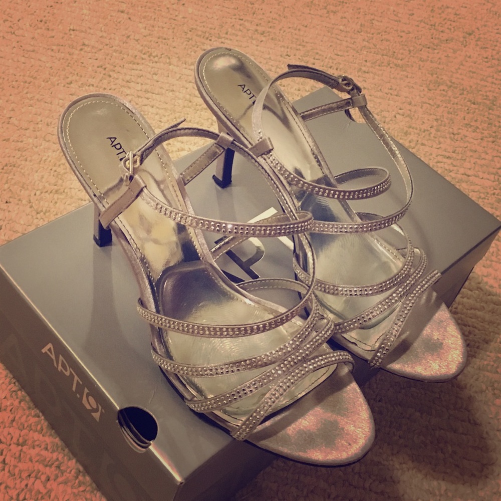 Apt. 9 silver heels
