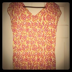 ▫️Pink & Yellow Top▫️