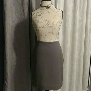 LOFT gray skirt size M