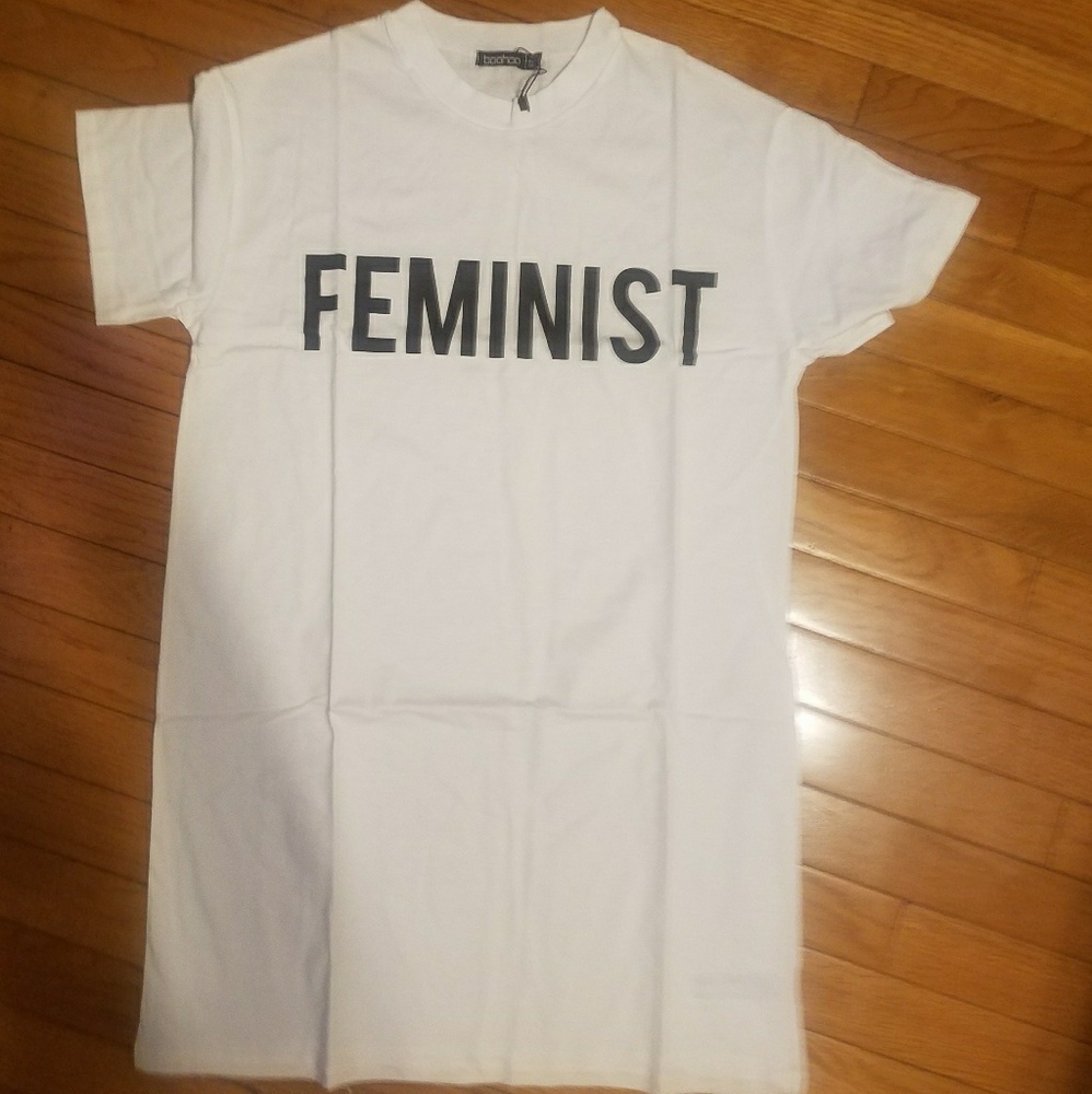 Basic feminist Tshirt Dress
