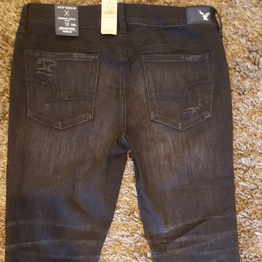 American Eagle Outfitters Cropped Ankle Jeans