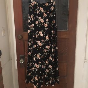 Floral print palazzo pants