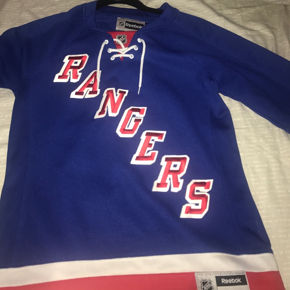 Authentic women's Rangers jersey