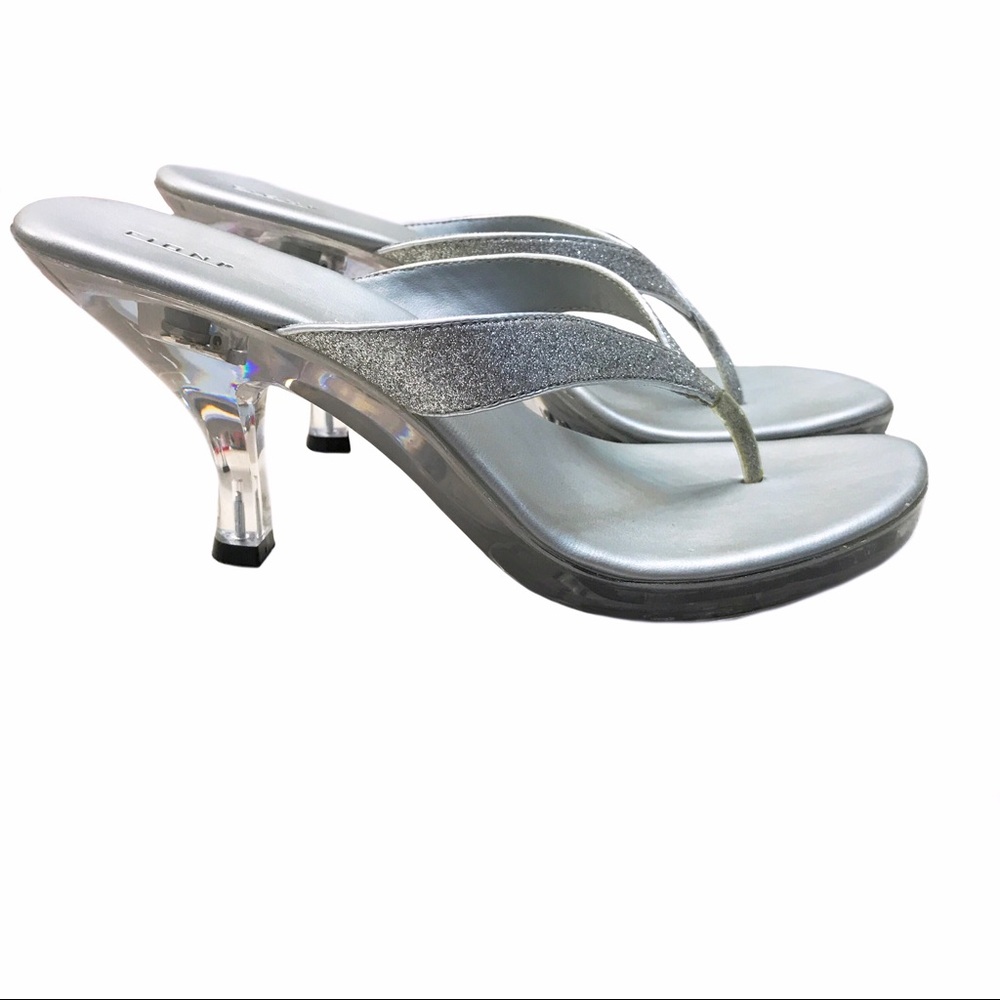 Fioni Light-up Crystal Sparkly Sandal Heels Size 9