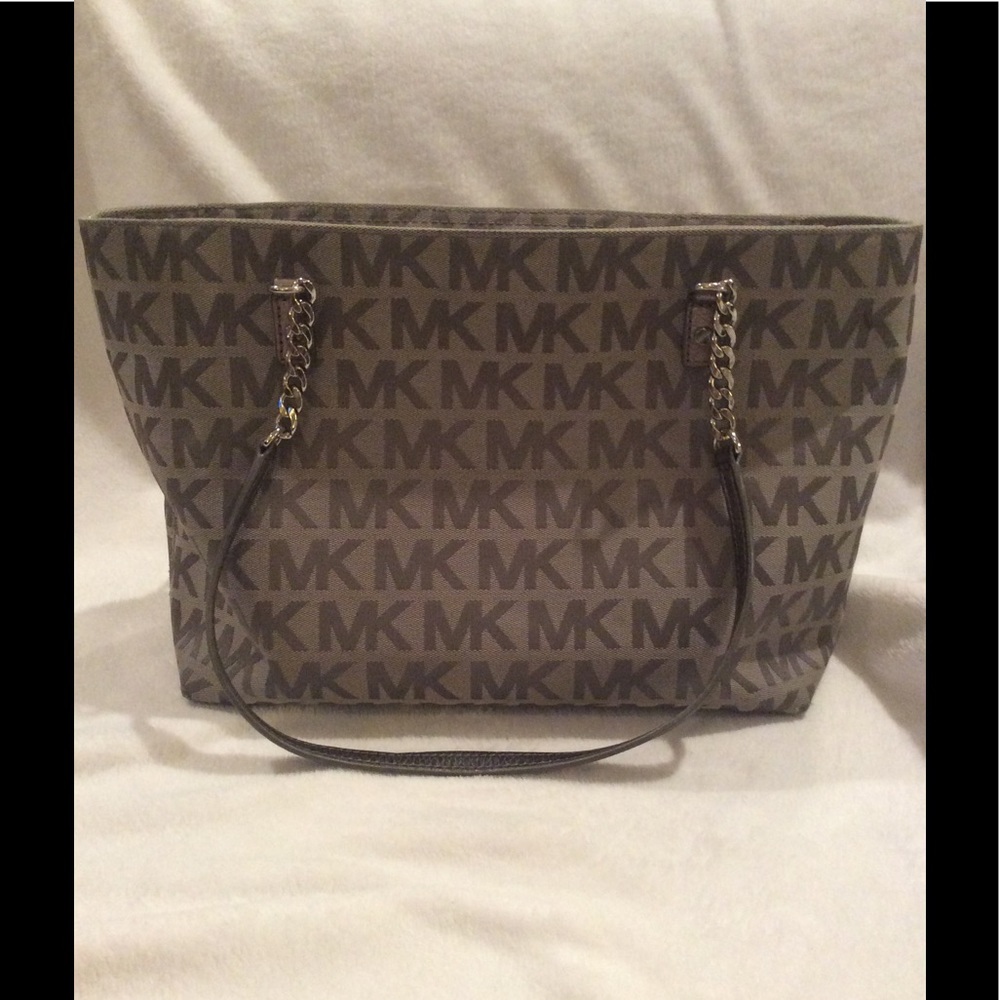 MICHAEL KORS Jet Set Signature Shoulder Bag