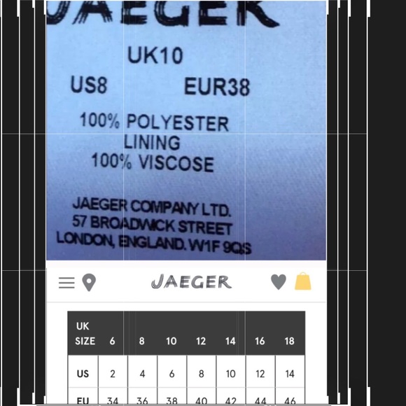 Jaeger London NWT Dress Authntc ASO KateMiddleton - Picture 7 of 9