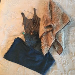 TRUE RELIGION flared jeans