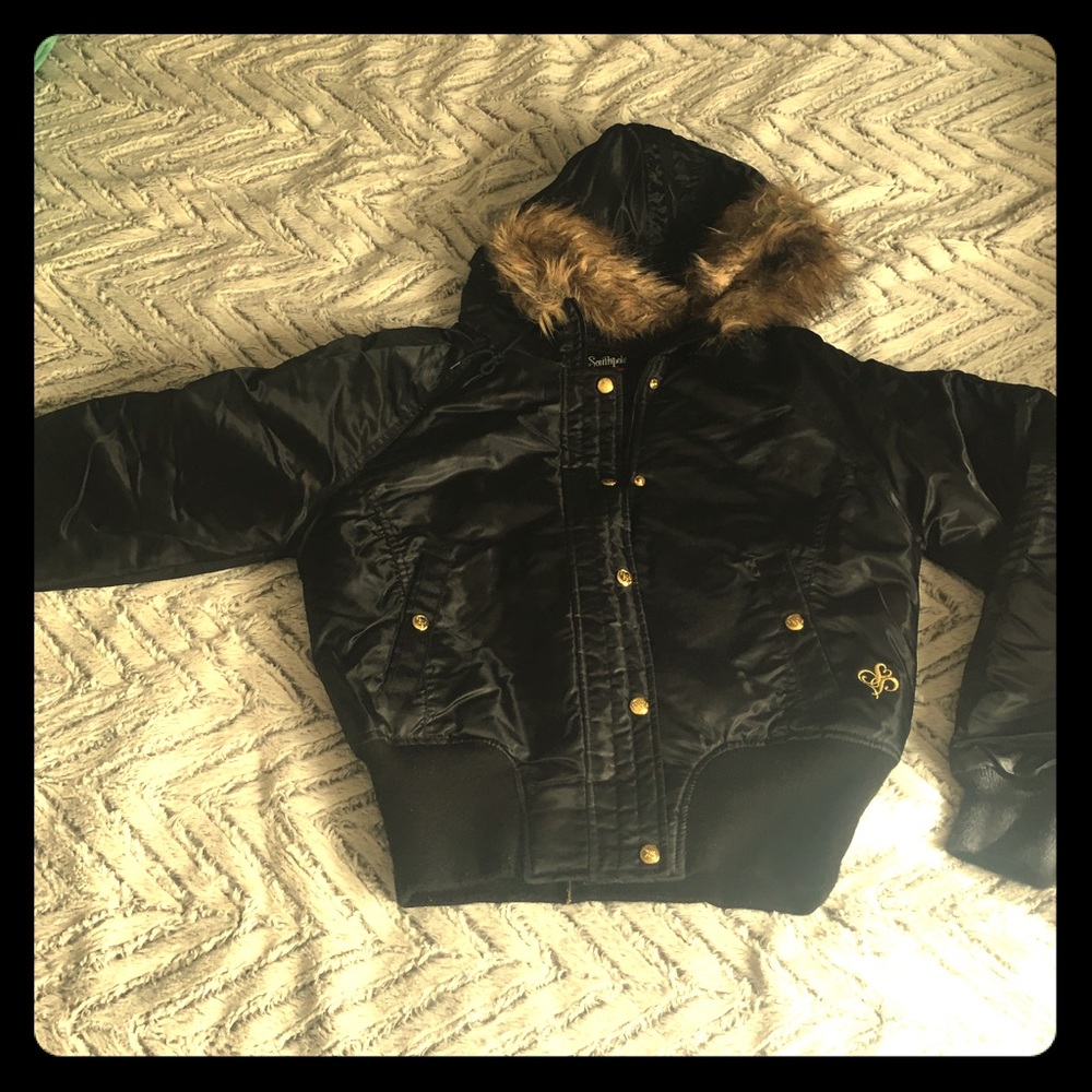 South Pole w/ Gold Details coat!!!