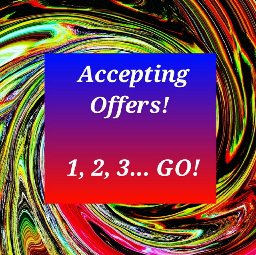 Accepting offers! On your marks,  get set.... GO!