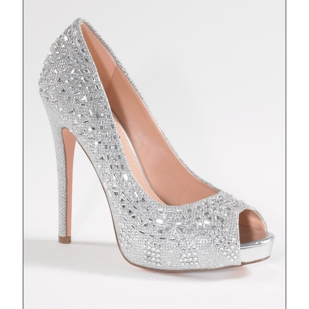 Camille La Vie sparkle heels