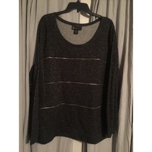 Lane Bryant Zipper Accent Sweater