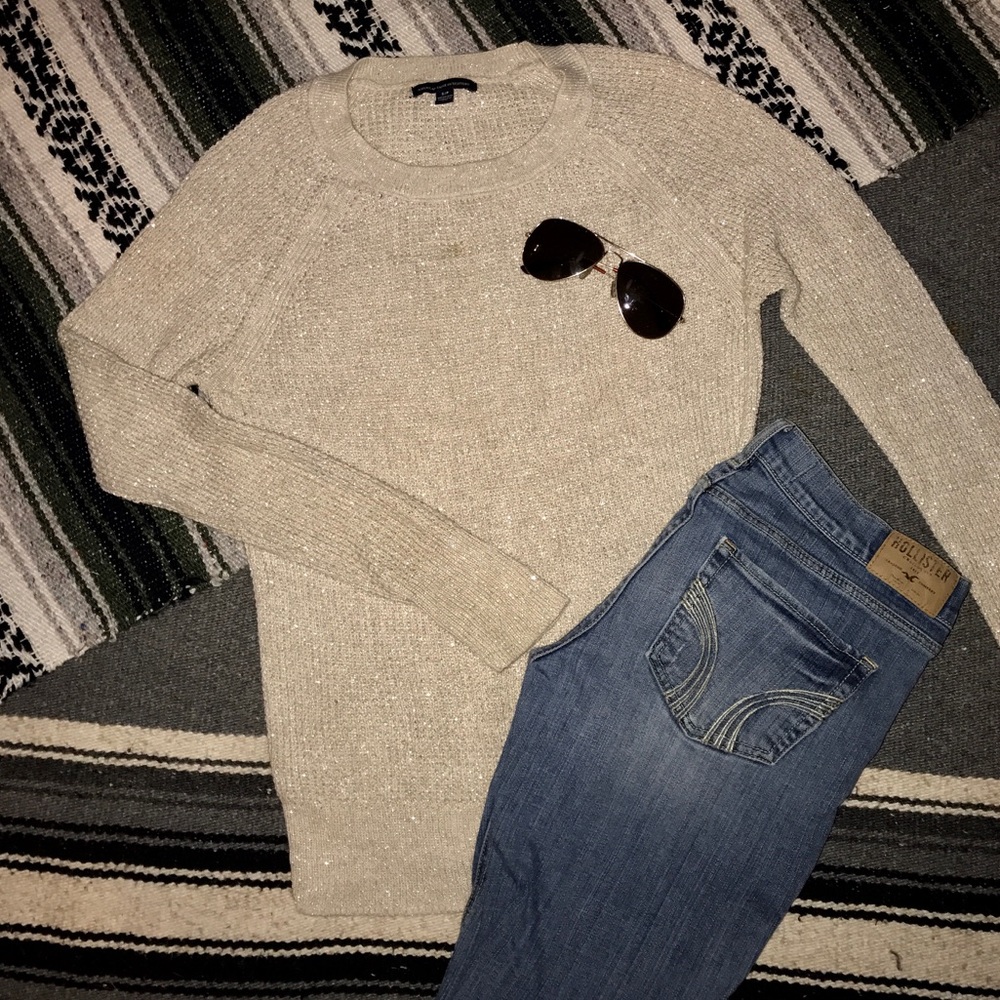 American Eagle Sparkle Sweater