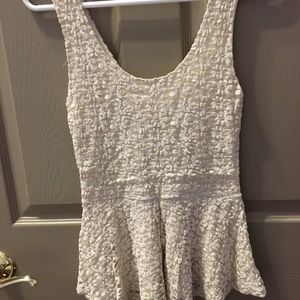 Pins and Needles Peplum Tank Top