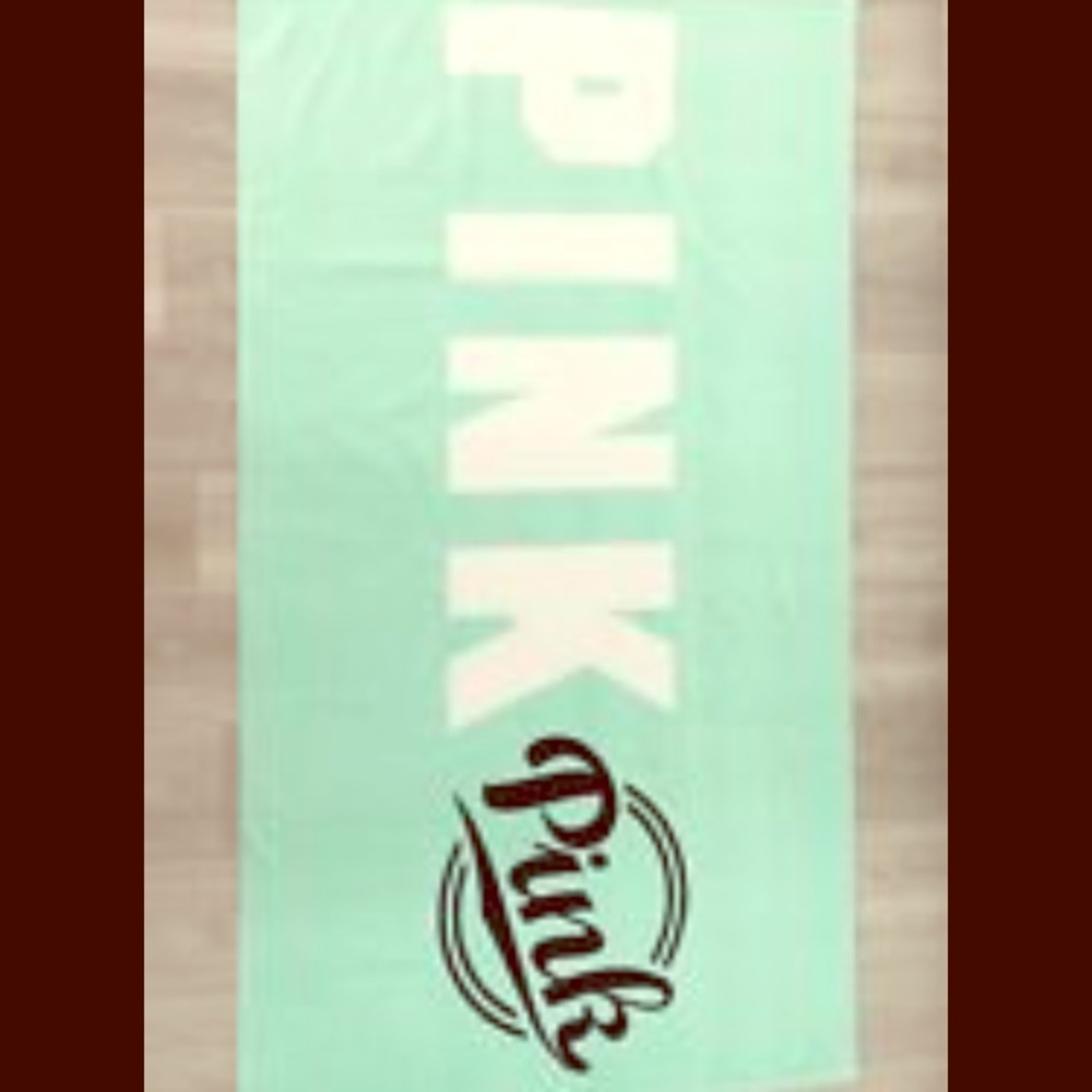🐚PINK Spring Break 2017 Seafoam Beach Towel🐚
