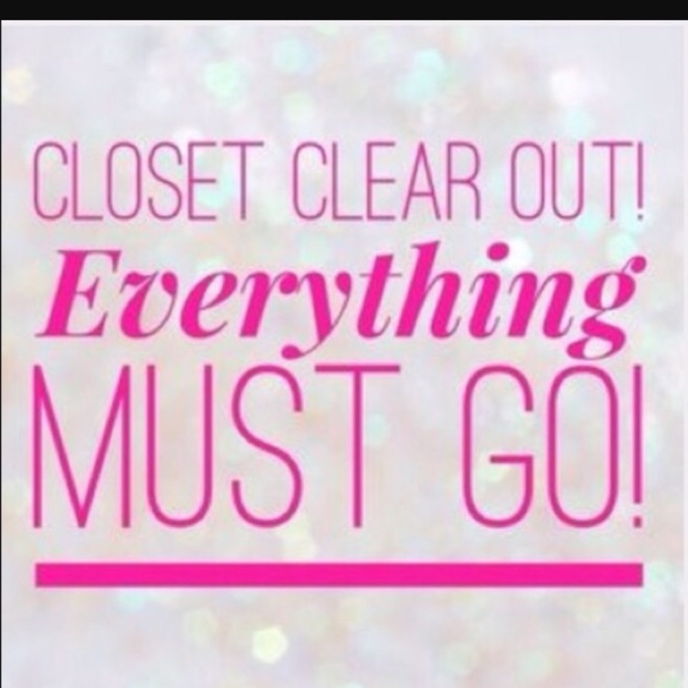 Closet clean out