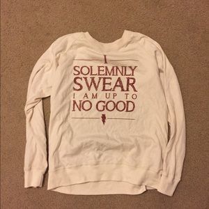 Harry Potter I solemnly swear crewneck