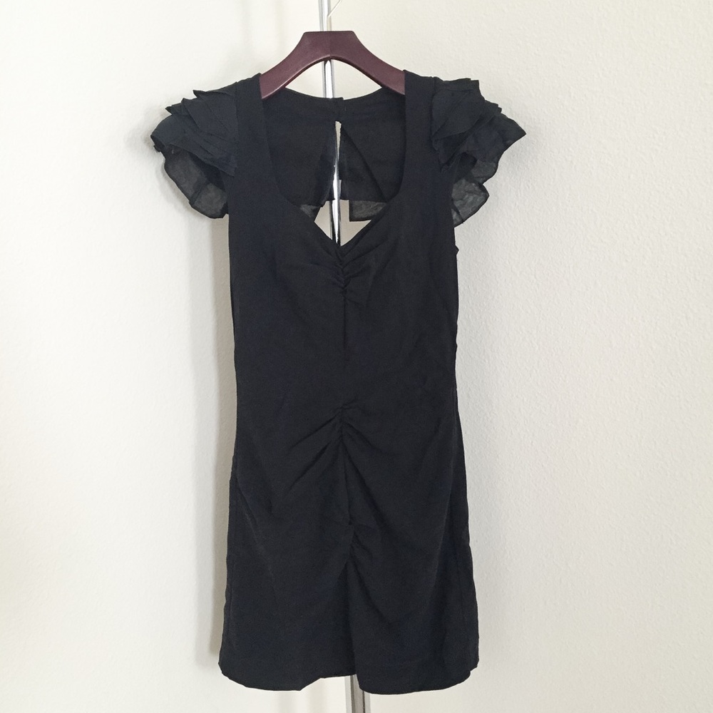 Nicole Miller Back open cut dress