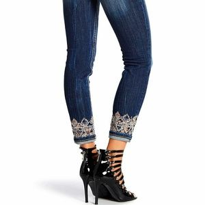 2 X🔥HP🔥Miss Me  embroidered skinny jeans