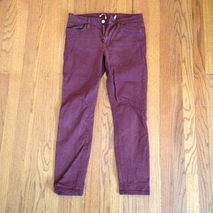 Maroon Joe's Skinny Jeans