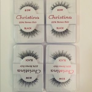 Christina 4 Pack False Eye Lashes Style DW