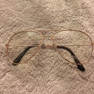 Gold Glasses Worn Once