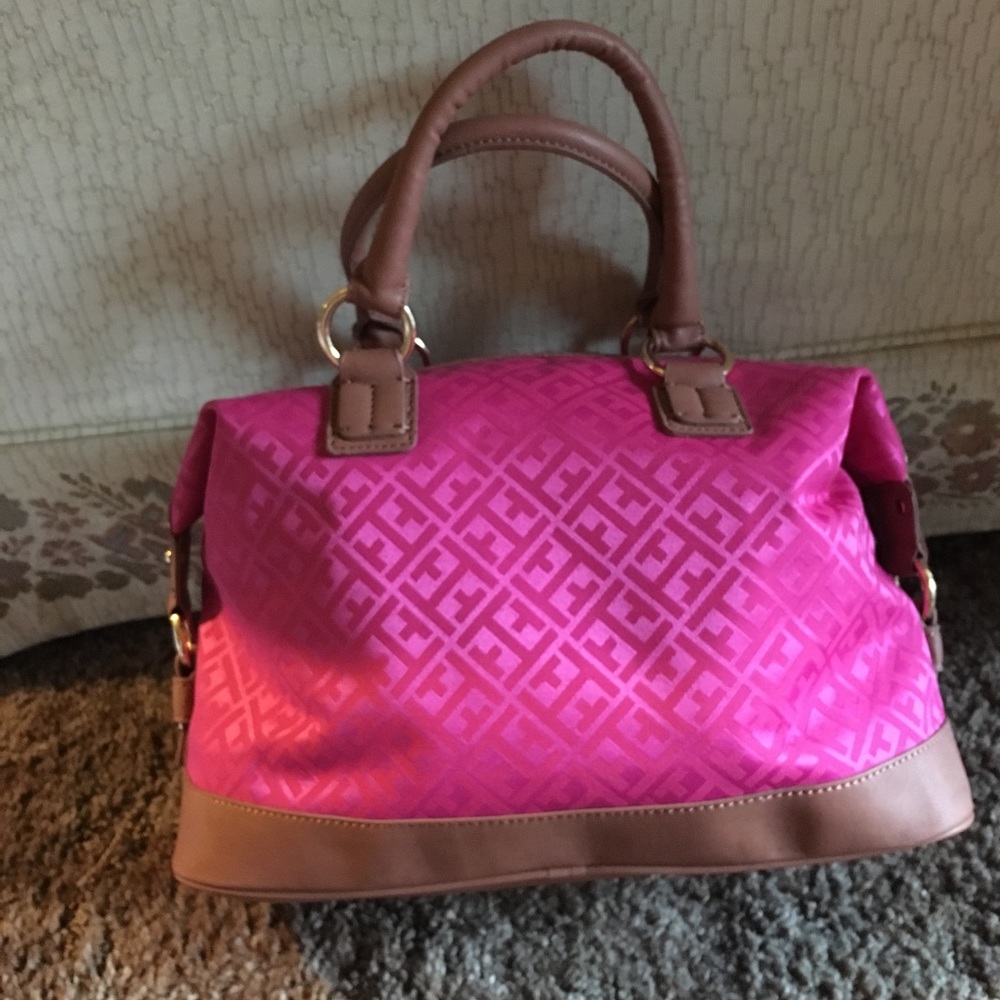 Tommy Hilfiger pink hand bag - Picture 8 of 8