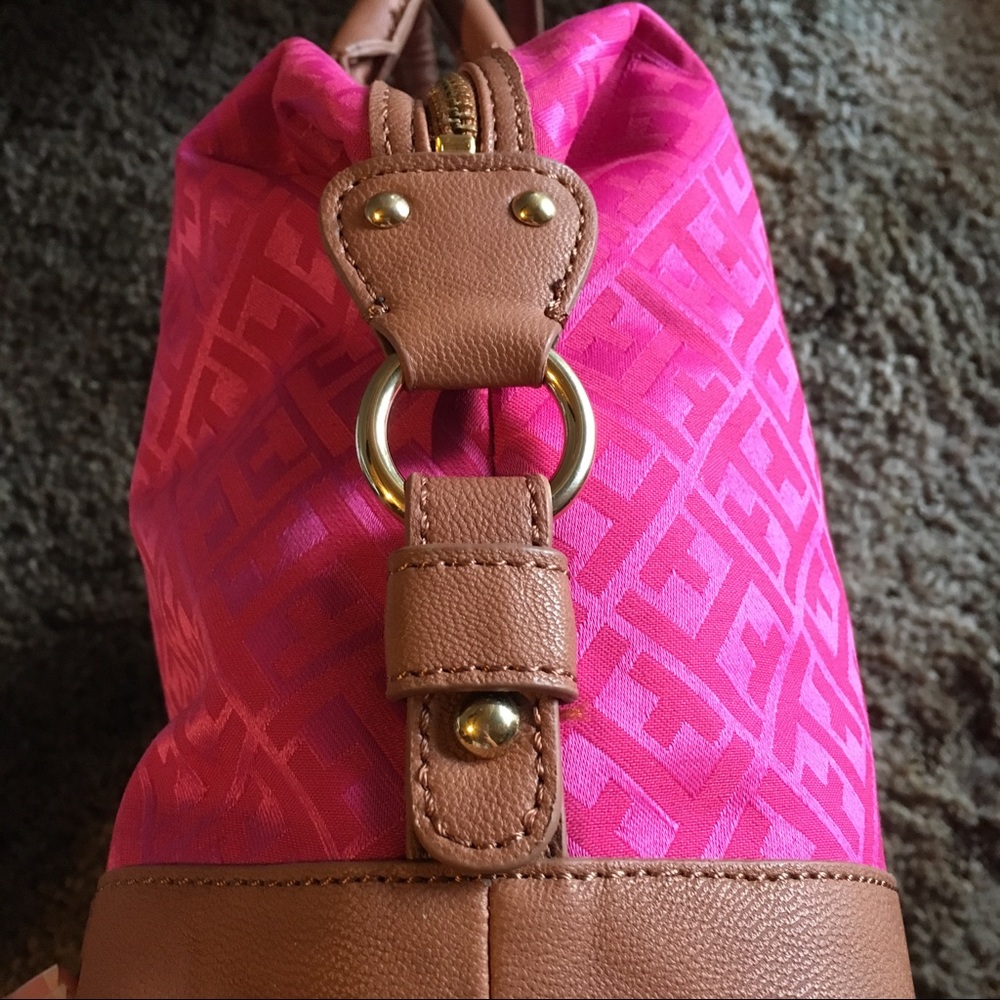 Tommy Hilfiger pink hand bag - Picture 3 of 8