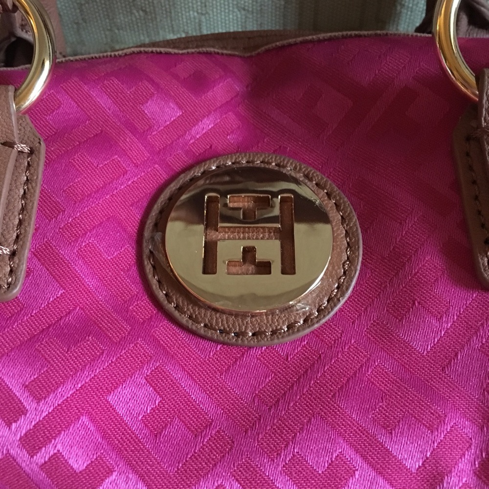 Tommy Hilfiger pink hand bag - Picture 4 of 8
